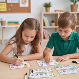 Traçado e reconhecimento das letras