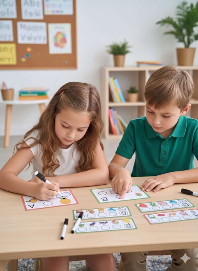 Traçado e reconhecimento das letras