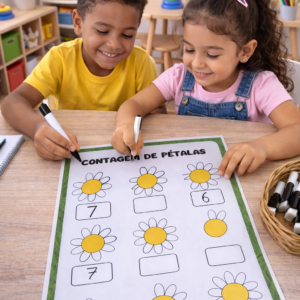 Contagem de pétalas