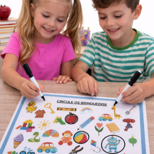 Circule os brinquedos