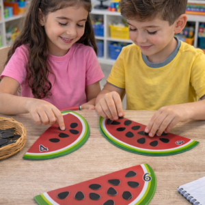 Contando as sementes de melancia