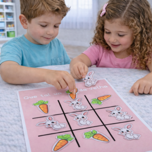 Jogo da velha de coelho