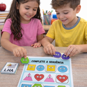 Sequência de formas geométricas