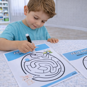 Labirinto do coelho da Páscoa