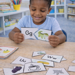 Quebra cabeça do alfabeto