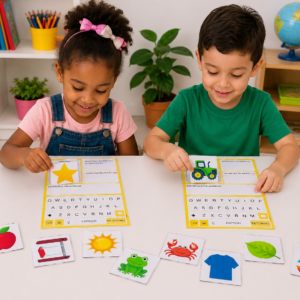Tablet com figuras