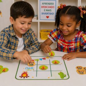 Jogo da velha de Festa junina