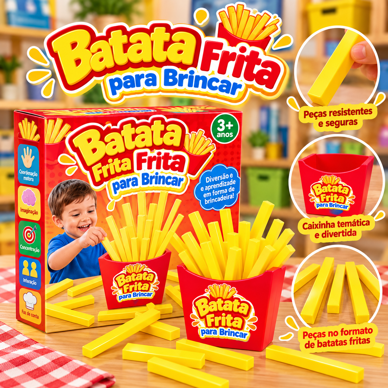 Batata Frita para Brincar