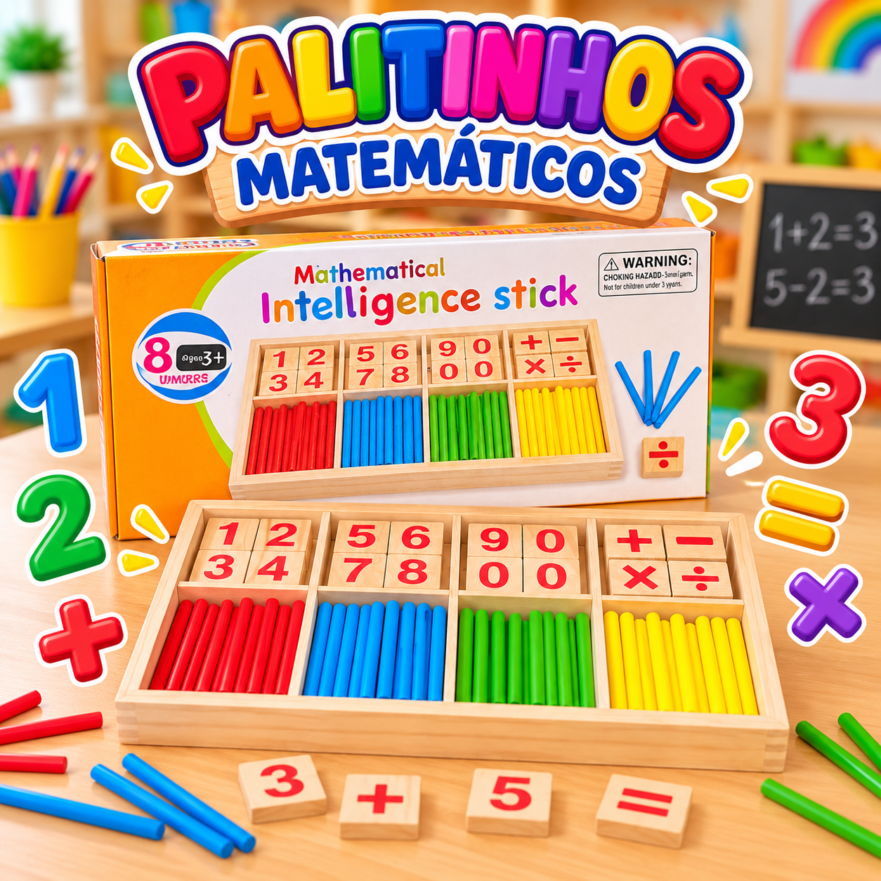 🧮 PALITINHOS MATEMÁTICOS