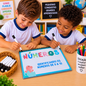 Identificando os números com o Dino
