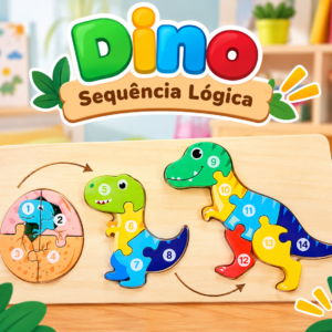 Quebra-Cabeça Dinossauro 🦖🧩
