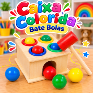 🔨🌈 Caixa Colorida – Bate Bolas